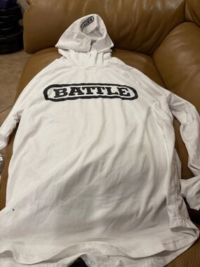 Battle long sleeved hoodie